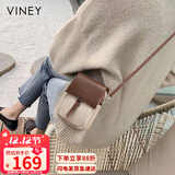 viney牛皮手机包洋气包包女包品牌单肩斜挎包生日礼物高级感送女友老婆