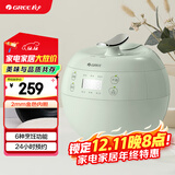 格力（GREE）电饭煲小电饭锅 迷你电饭煲1-2-3人 家用智能多功能煮饭煮粥煲汤2L小型单人食 GDF-2001Ce