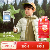 巴拉巴拉童装儿童羽绒服男童女童2025新冬季摇粒绒两件套上衣209425107207