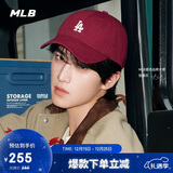 MLB帽子男女棒球帽圣诞礼物元旦休闲鸭舌帽软顶3ACP7701N-07WIS