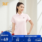 361°短袖女春夏季运动t恤速干衣polo衫跑步健身休闲瑜伽662424130H-2