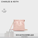 CHARLES&KEITH迷你菱格链条流浪包单肩包双肩包包女包生日新年礼物CK2-60782390