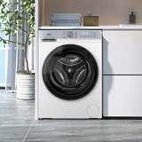 海尔（Haier）初色 全自动滚筒洗衣机白色10KG 超薄变频 冲浪洗 家电国家补贴以旧换新京东自营 XQG100-25DW