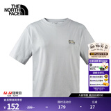 北面（The North Face）短袖T恤 88GP灰色女款 L