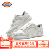 Dickies板鞋男鞋2025秋冬新款鞋子男休闲鞋百搭运动鞋男女情侣鞋面包鞋 白灰 42