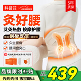 科普菲（keepfit）腰部热敷按摩仪支撑护腰加热保暖热敷腰椎间盘突出生日新年礼物