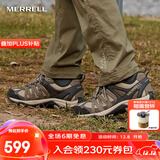 迈乐（Merrell）户外徒步鞋男女款ACCENTOR GTX/WP经典防水透气防滑耐磨登山鞋 J135446-GTX浅棕（女款） 37