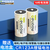 德力普（Delipow）CR123A锂电池3V照相机电池摄像仪/燃气表电子/仪器仪表/电子锁/感应洁具/胶片相机/报警器等