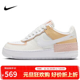 耐克NIKE板鞋女空军一号 AIR FORCE 1运动鞋CK3172-002白36.5