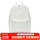 耐克NIKE男女双肩包 书包  HERITAGE  休闲包DC4244-104白 均码