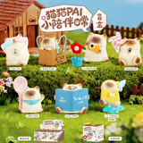 兰比嘟可爱猫猫盲盒摆件创意治愈办公室桌面装饰手办生日礼物送女生闺蜜 猫猫PAI小陪伴日常盲盒【随机1个】