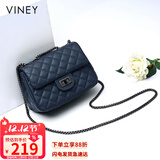 viney牛皮包包女包品牌链条包轻奢单肩斜挎包生日圣诞礼物送女生女友