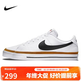 耐克NIKE板鞋男经典缓震COURT LEGACY运动鞋DH3162-100白40.5