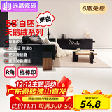 远晶800x800天鹅绒瓷砖58度超白胚客厅地砖卫生间厨房墙砖奶油风广东 58°超白胚-柔光天鹅绒-纯白 800x800