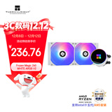 利民(利民)  Frozen Magic 240 WHITE ARGB V2 冰封幻境 一体式水冷散热器 FM240 WHITE ARGB V2
