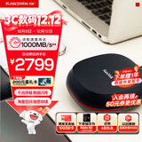闪迪（SanDisk）4TB Type-c USB 3.2 桌面固态硬盘T40备份小魔方 读速高达1000MB/s 大容量 安全稳定