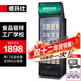 德玛仕（DEMASHI）食品留样柜展示柜冷藏立式冰柜商用冰箱机关学校幼儿园单位公司食堂水果蔬菜保鲜柜 【内置蒸发】230L丨0-8℃