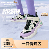 Skechers斯凯奇儿童绒绒靴（机甲系列）男女童透气运动鞋303902L