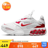 耐克NIKE女子 休闲鞋 透气 ZOOM AIR FIRE 运动鞋 CW3876-101白红36.5