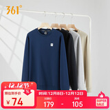 361°卫衣男装秋冬季长袖运动服休闲跑步圆领宽松上衣服652334801D-8