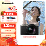 松下S9（20-60mm F3.5-5.6）套机（Panasonic）全画幅微单 实时Lut 滤镜直出 连接app极速分享 灰银