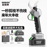 欧莱德无刷园艺锂电式充电式电动剪刀修剪树枝修枝剪果树剪