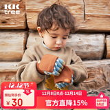 Kocotreekk树儿童帽子加厚保暖宝宝护耳帽手套男孩针织围巾女童秋冬单手套