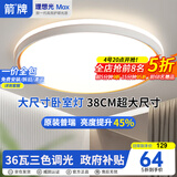 箭牌 吸顶灯客厅灯简约高亮主灯具全屋灯中山