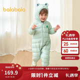 巴拉巴拉宝宝轻薄羽绒服婴儿男女童连体衣冬2025造型可爱时尚208425120205