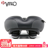 VELO维乐山地车坐垫自行车车座单车坐垫公路车加厚软鞍座配件VL-6099E [灰标] VL-6099E（抗菌版）