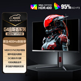 AOC 27英寸2K 400Hz FastIPS快速液晶 1ms HDR400 出厂校色 硬件低蓝光 不闪屏游戏电竞显示器 Q27G4K