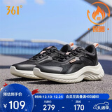 361°运动鞋女秋冬季保暖网布轻便减震通勤休闲跑步鞋子女682232210-4