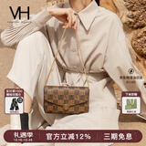 VANESSA HOGAN【送礼推荐】VH女包山茶花信封包高级感包包老花链条包单肩斜挎包