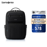 新秀丽（Samsonite）电脑包双肩包商务背包笔记本包休闲都市36B*09019 黑色 16英寸 