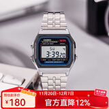 卡西欧（CASIO）手表复古小方块 时尚休闲小方表防水运动学生表 初高中生 A159WA-N1D