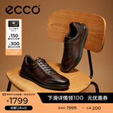 爱步（ECCO）商务皮鞋 男士休闲皮鞋男鞋牛皮鞋子正装鞋婚鞋 雅仕207124 可可棕20712401482 43