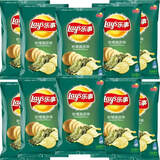 乐事（Lay's）原切薯片新年零食大礼包膨化食品休闲团购新年走亲访友零食礼物 【10袋】海苔味40g*10袋