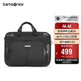 新秀丽（Samsonite）电脑包电脑内胆包商务公文包可挂靠手提包BP0*09009黑色15.6英寸