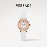 范思哲（VERSACE）瑞士手表女士白月光石英表生日礼物送女友VE1CA0724-35MM礼盒装