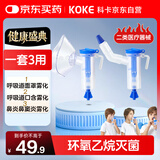 科卡鼻炎雾化器头雾化面罩儿童配件成人家用医用压缩雾化机耗材