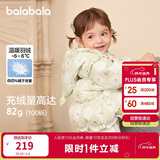 巴拉巴拉童装婴儿羽绒服女童宝宝冬季短款外套儿童保暖萌男童