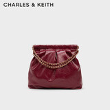 CHARLES&KEITH子母链条大容量流浪包单肩包包女包生日新年礼物CK2-40671449