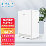 果麦 新风GM420家用新风机空气净化器壁挂式 家用一体机通风换气机家装除甲醛雾霾新风电辅热静音 GM420