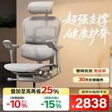 Ergonor保友金豪e2代 高端人体工学椅电脑椅办公椅电竞椅子 银白网