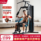 军霞（JUNXIA） 综合训练器运动器械健身器材家用单人多功能大型力量运动器材 DS910/51kg配重基础款（不安装）