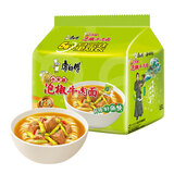 康师傅 方便面 经典泡椒牛肉面五连包104g*5 泡面袋装速食 方便食品