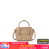 RABEANCO桦碧【明星同款】笑脸包女包斜挎包单肩包手机包小方包88205 奶沙色