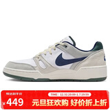 耐克NIKE板鞋男缓震FULL FORCE LO运动鞋FZ3595-100白灰蓝42