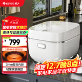 大松（TOSOT）格力电饭煲4L电饭锅家用3-4-5人IH加热多功能智能柴火饭蒸米饭锅蒸煮一级能效不沾政府补贴40x61C