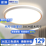 ARROW箭牌 吸顶灯客厅灯简约高亮主灯具全屋灯中山